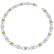 20 ctw SI/I Fancy Yellow Diamond Necklace 18K White - 3