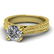 1.06 ctw Solitaire VS/SI Diamond Ring Art Deco 14k - 2