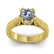 1.06 ctw Solitaire VS/SI Diamond Ring Art Deco 14k - 3