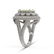 5.28 ctw Certified Opal & Diamond Victorian Ring 14K - 3