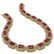 137.65 ctw Certified Ruby & Diamond Victorian Necklace - 2