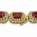 137.65 ctw Certified Ruby & Diamond Victorian Necklace - 3