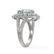 3.82 ctw Certified Aquamarine & Diamond Victorian Ring - 3