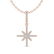 0.38 ctw Micro Pave VS/SI Diamond Certified NECKALCE