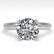 2 ctw Certified VS/SI Diamond Engagement Ring 18K White