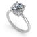 2 ctw Certified VS/SI Diamond Engagement Ring 18K White - 2