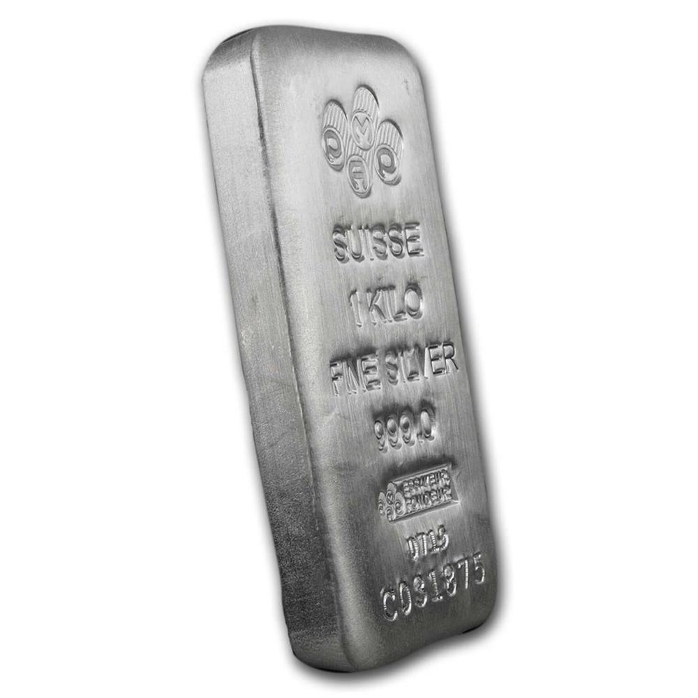 One piece 1 kilo 0.999 Fine Silver Bar PAMP Suisse -: SKU: 196344 ---- One piece 1 kilo 0.999 Fine Silver Bar PAMP Suisse US Jewelry Liquidation welcomes you to our sought-after auction. With more than 55 years in the fine jewelry liquidation, our staff