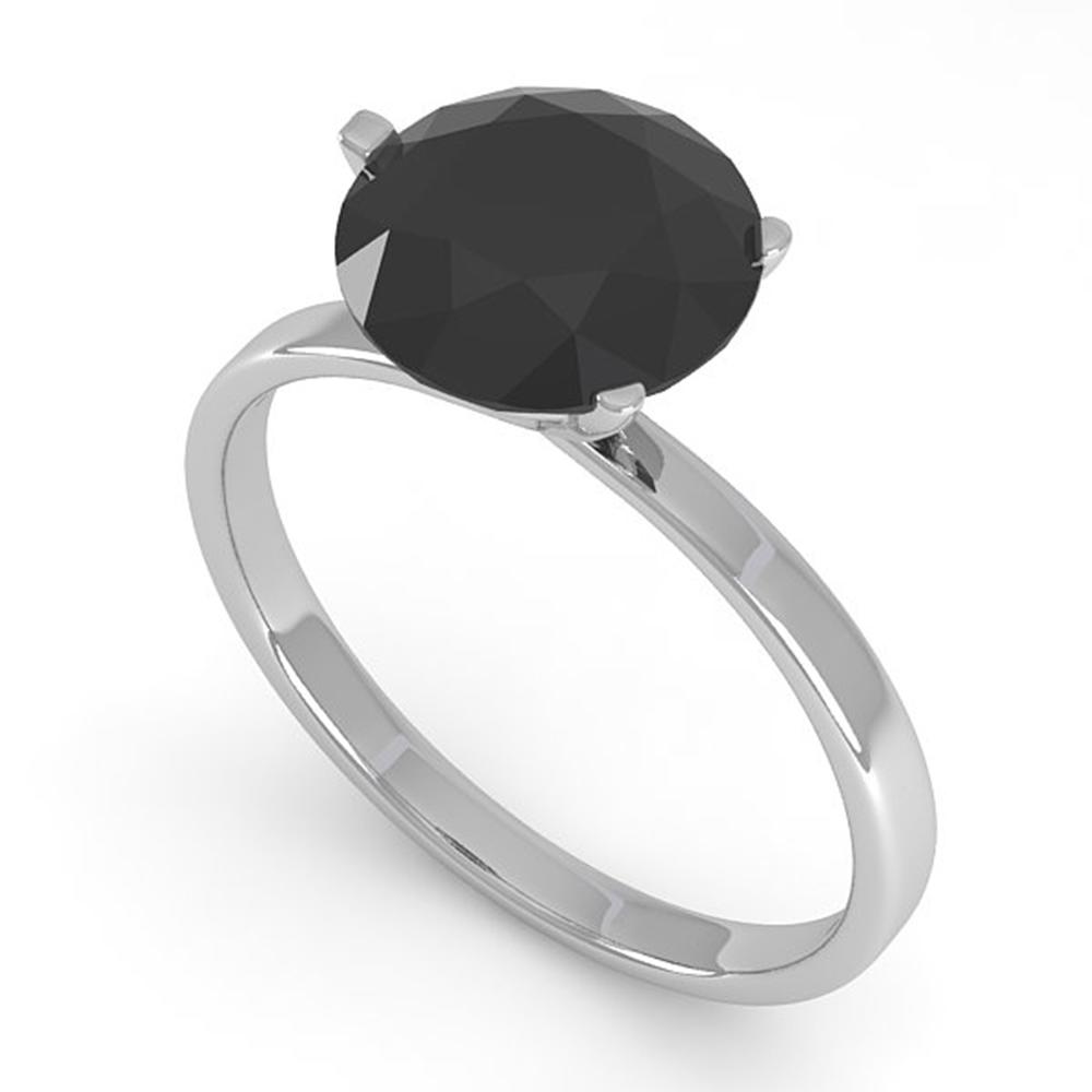 2.0 ctw Black Certified Diamond Engagment Ring Martini: REF-67G5W - SKU: 38341 ---- 2.0 ctw Black Certified Diamond Engagment Ring Martini 14k White Gold Designer Brand Luxury Jewelry, made in the USA Suggested Retail Price: $3,600 Factory offers perfect f