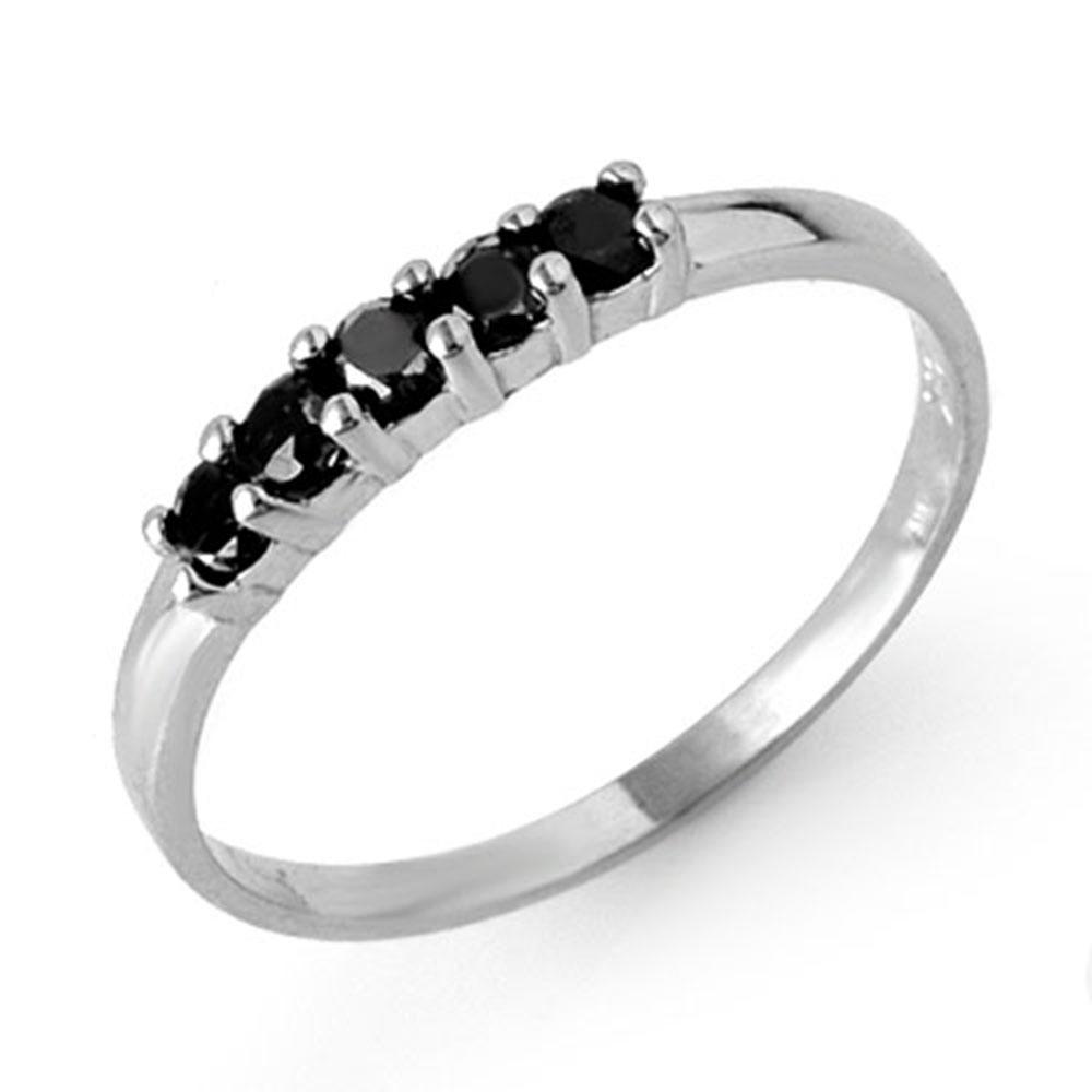 0.25 ctw VS Certified Black Diamond Band 10k White Gold: REF-8H6R - SKU: 13880 ---- 0.25 ctw VS Certified Black Diamond Band 10k White Gold Designer Brand Luxury Jewelry, made in the USA Suggested Retail Price: $650 Factory offers perfect factory sizing, fo