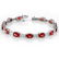 Genuine 10.04ct Pink Tourmaline & Diamond Bracelet Gold