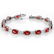 Genuine 10.04ct Pink Tourmaline & Diamond Bracelet Gold