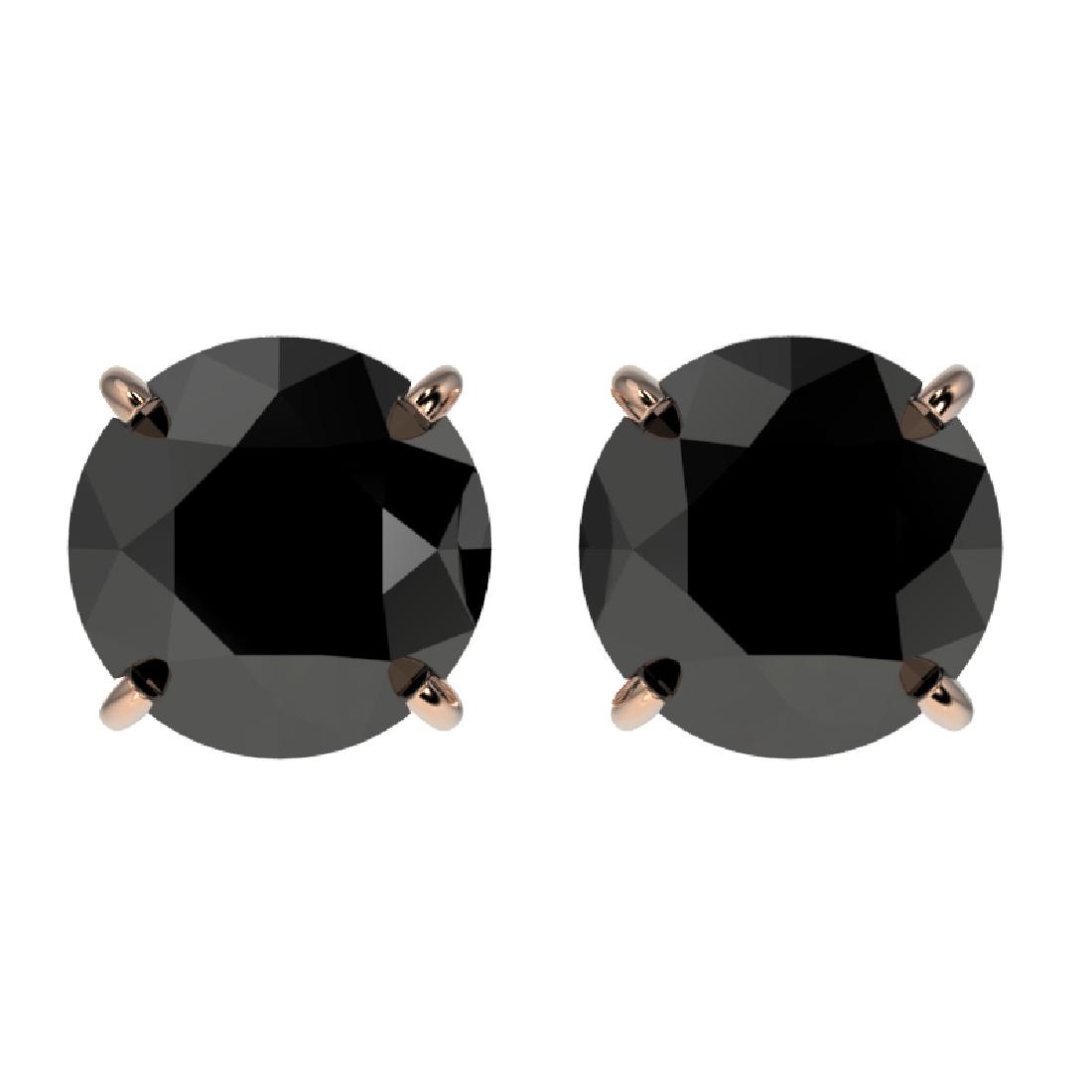 2.13 CTW Fancy Black VS Diamond Bridal Solitaire Stud: 36650-REF#-52T2K ---- 2.13 CTW Fancy Black VS Diamond Bridal Solitaire Stud Earring Gold Designer Brand Luxury Jewelry, made in the USA Retail Price: $3,150 Perfect factory sizing, Most rings at $20 p