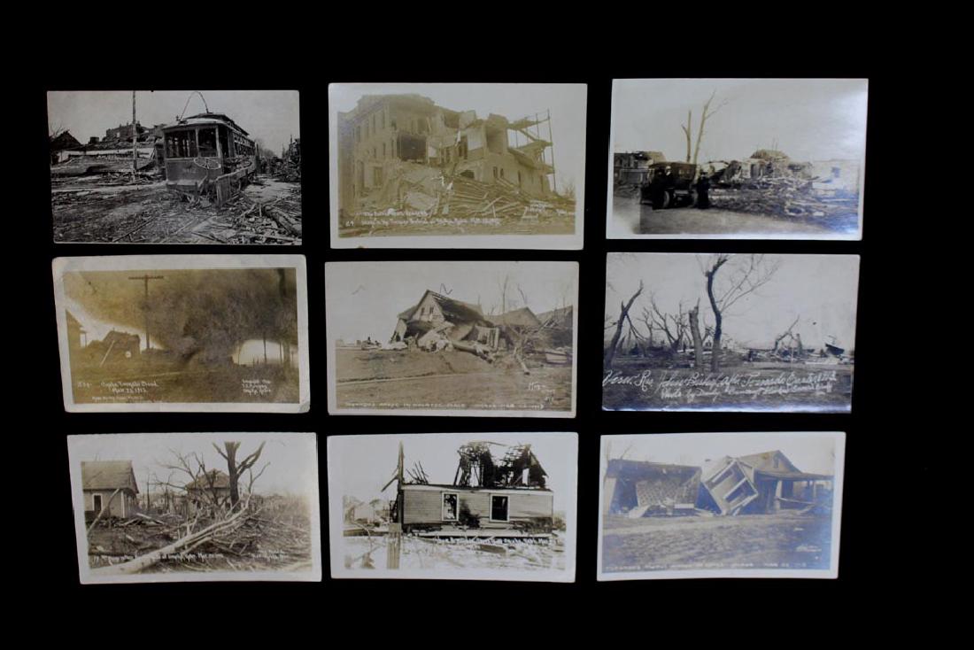 Nine 1913 Omaha Tornado Post Cards (1 of 6)