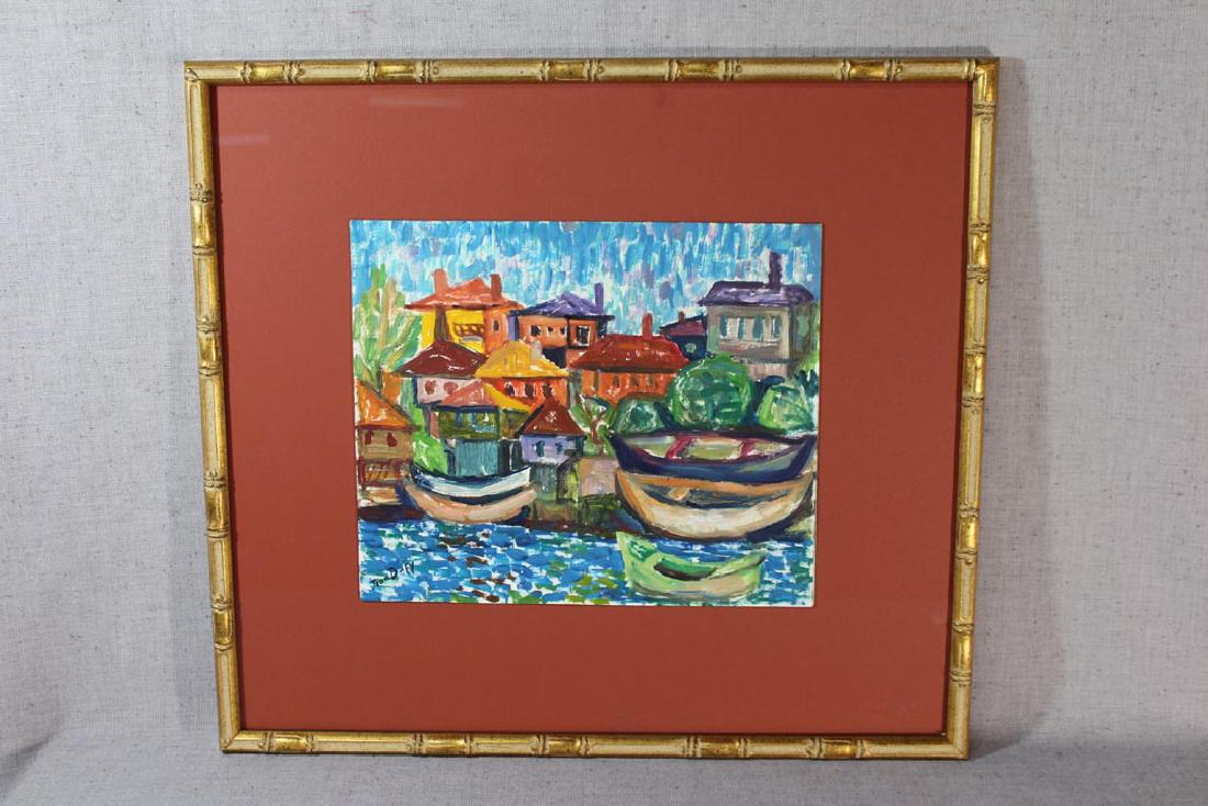 Oil On Panel Signed Jean Dufy (1 of 4)