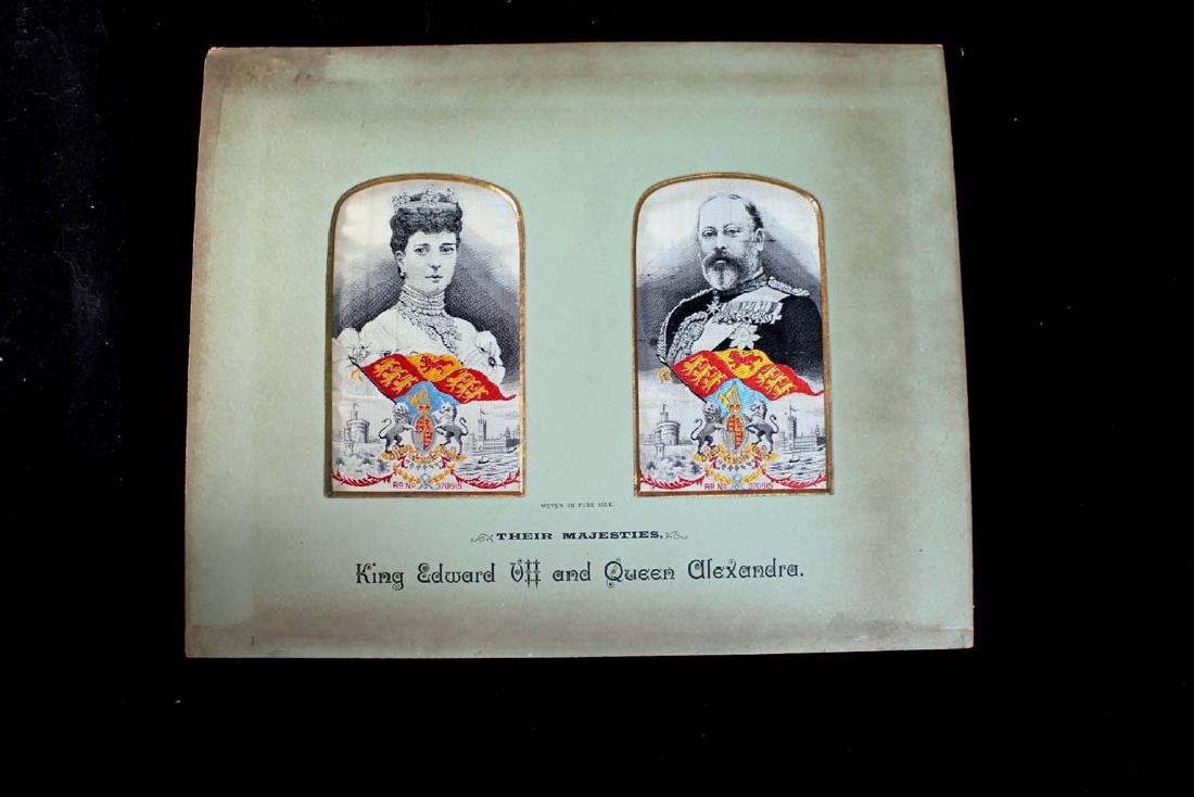 Silk Weavings of Edward VII And Alexandra (1 of 2)