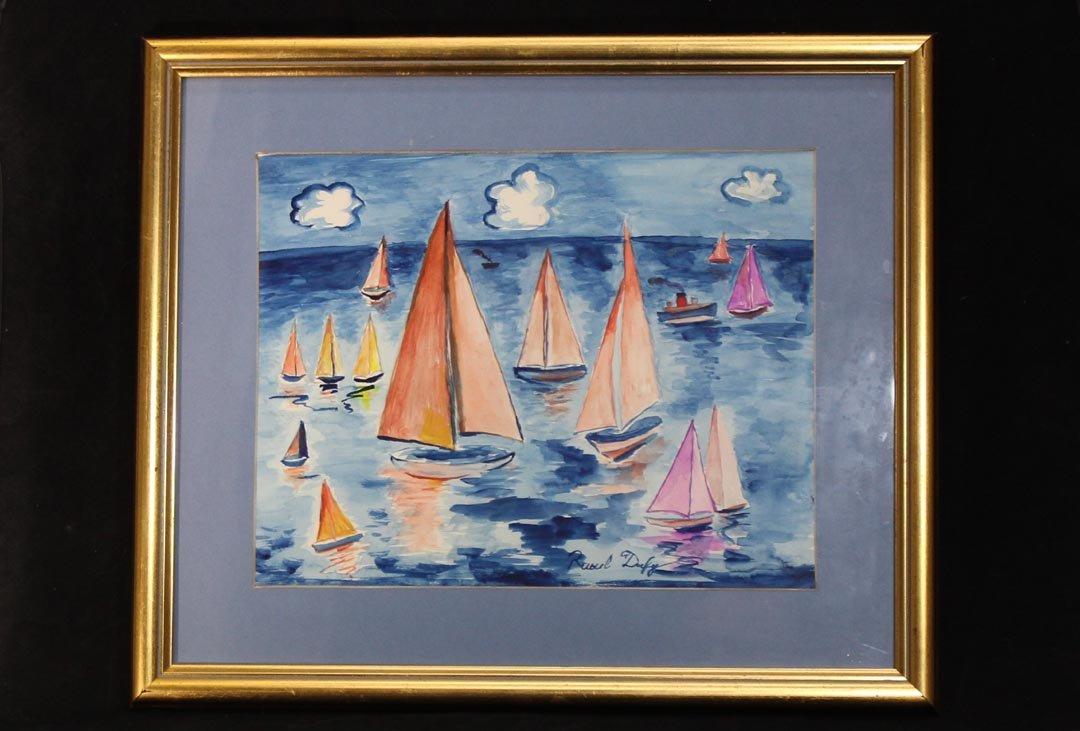 Raoul Duffy Original Water Color (1 of 3)