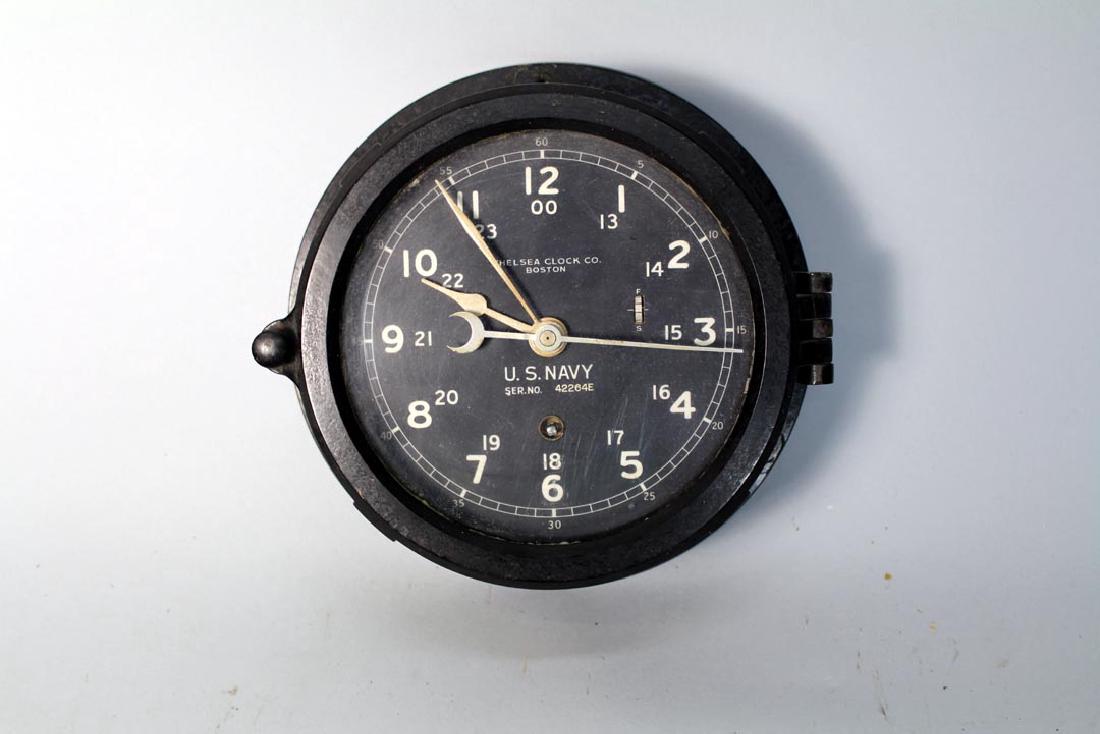 Chelsea Navy Ship's Clock (1 of 3)