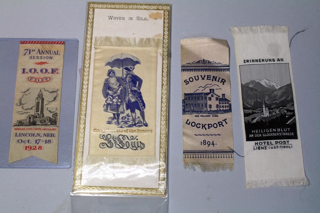Four Woven Silk Bookmarks (1 of 2)