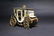 Miniature Viennese Enameled Coach