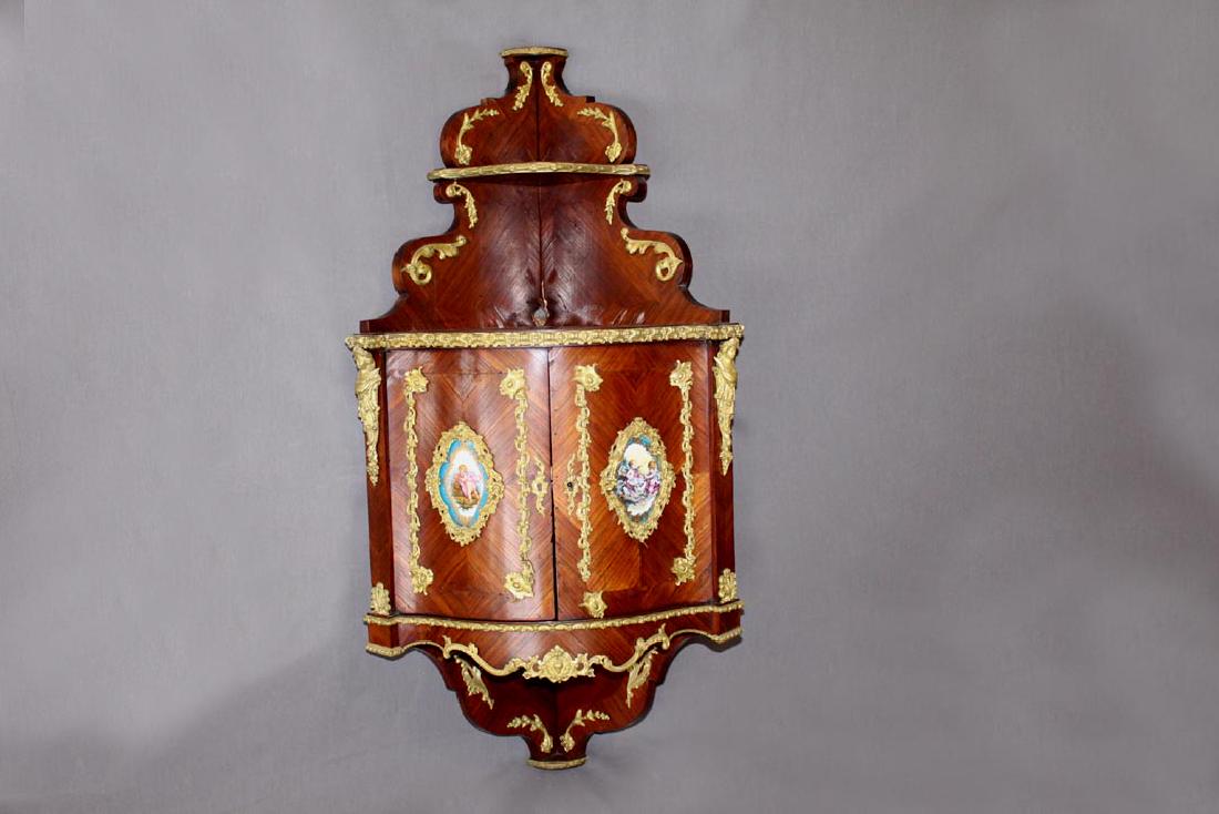 3rd Empire French Hanging Cabinet (1 of 7)