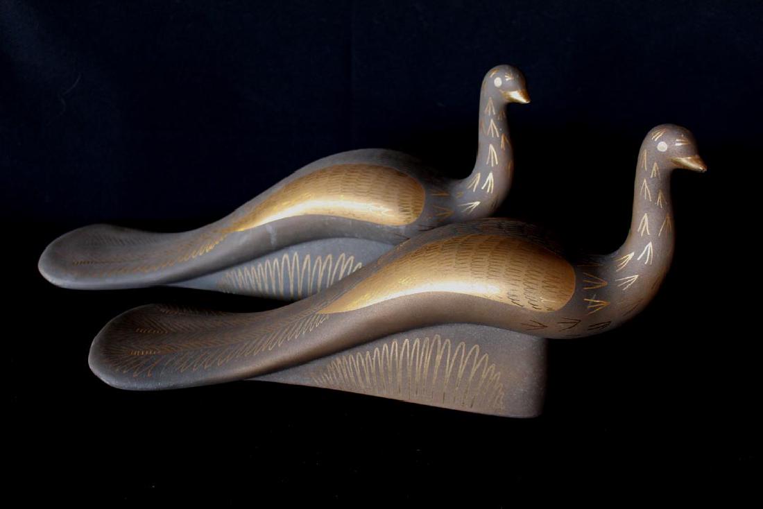 Waylande Gregory Ceramic Peacocks (1 of 3)