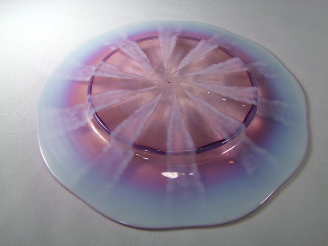Tiffany Purple Pastel Plate - 3