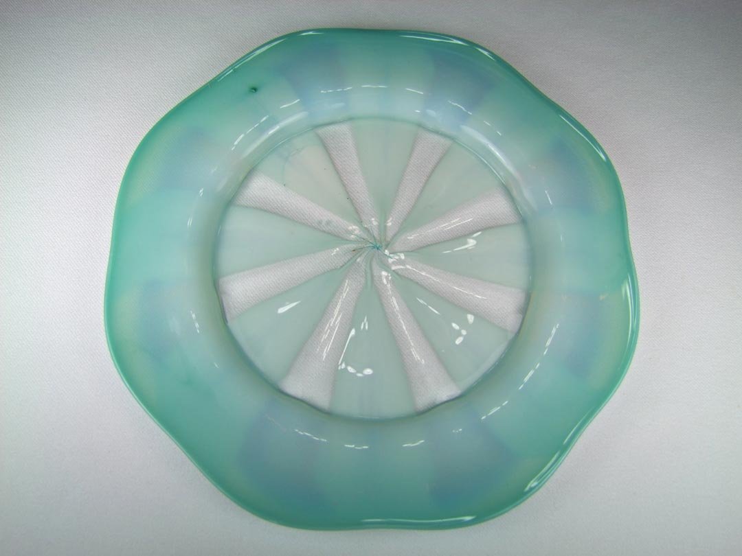 Tiffany Aqua Pastel Plate - 2