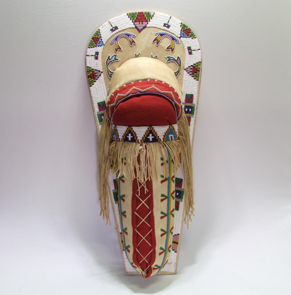 Native American Beaded Cradle Board