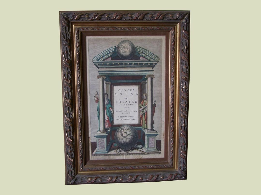 Framed 1652 Title Page