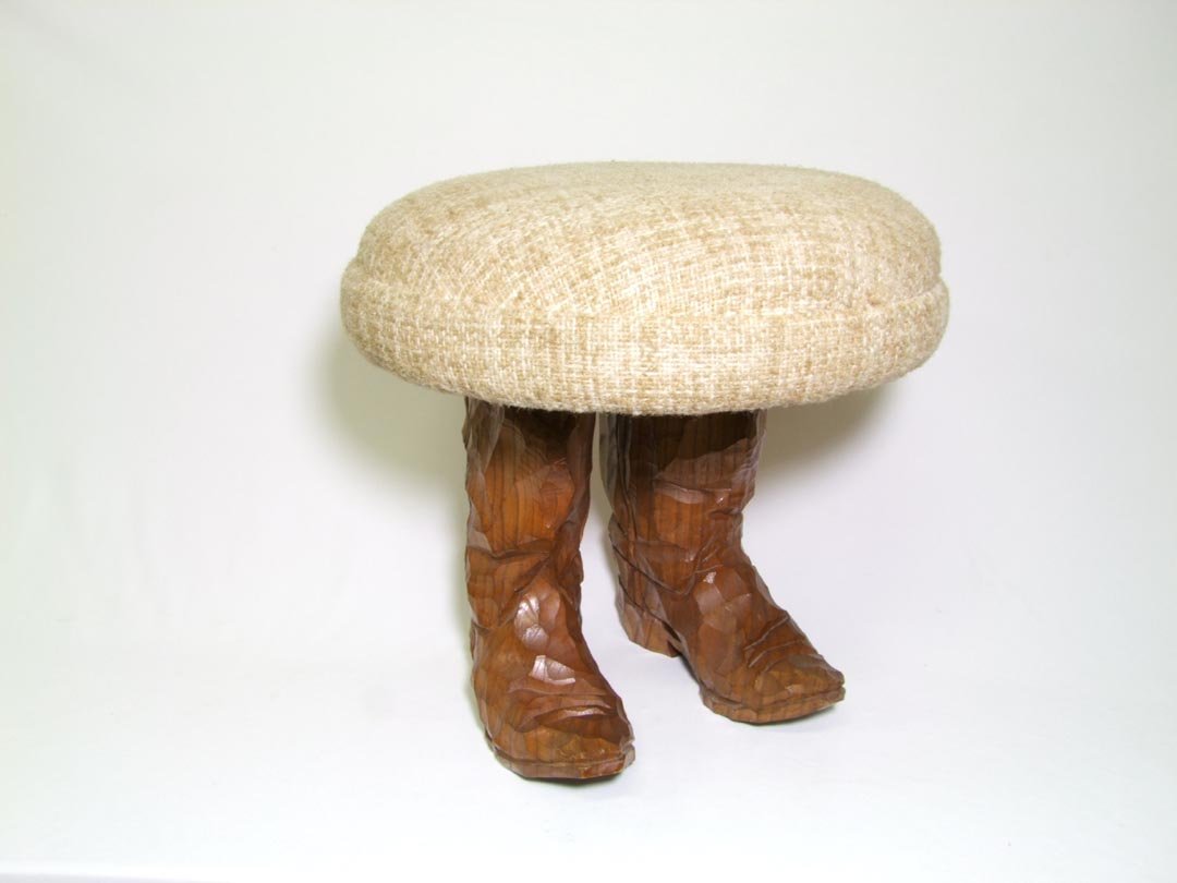 Cowboy Footstool