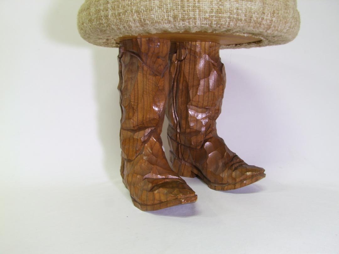 Cowboy Footstool - 2