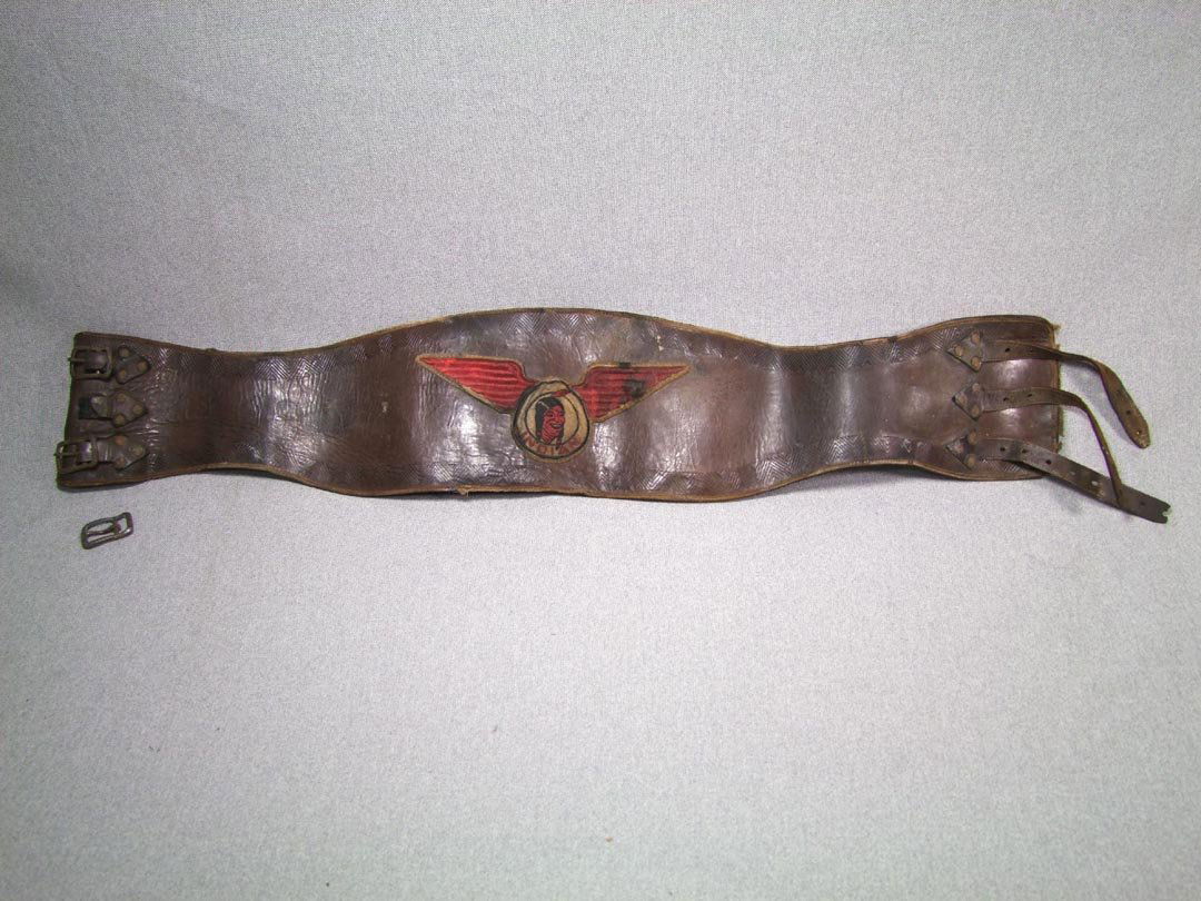 indian motorcycle leather belt