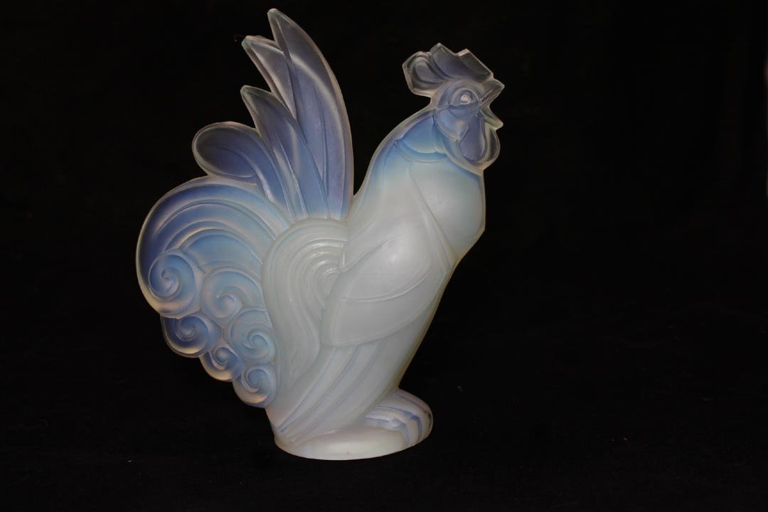 Sabino Rooster "Le Coq": 7 1/2" rooster signed in script on the bottom and in very good condition.