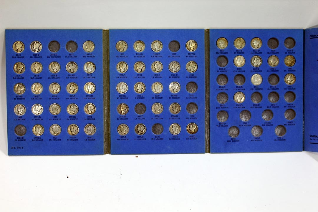 Mercury Head Dime Collection (1 of 4)