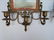 French Wall Sconces With Porcelain Backs - 5