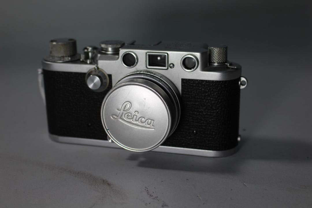 Leica 35mm Camera: Leica 35mm camera plus carrying case.