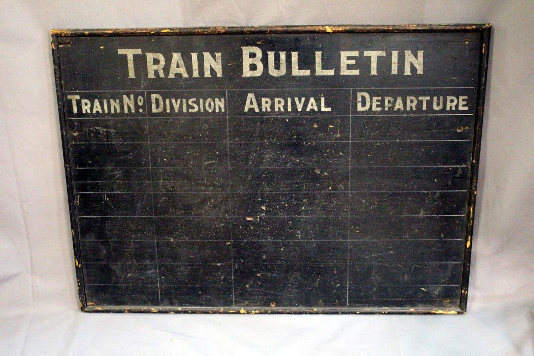 Train Station Bulletin Board (1 of 2)