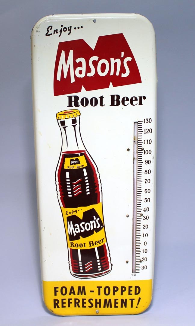 Mason's Root Beer Advertising Thermometer (1 of 4)