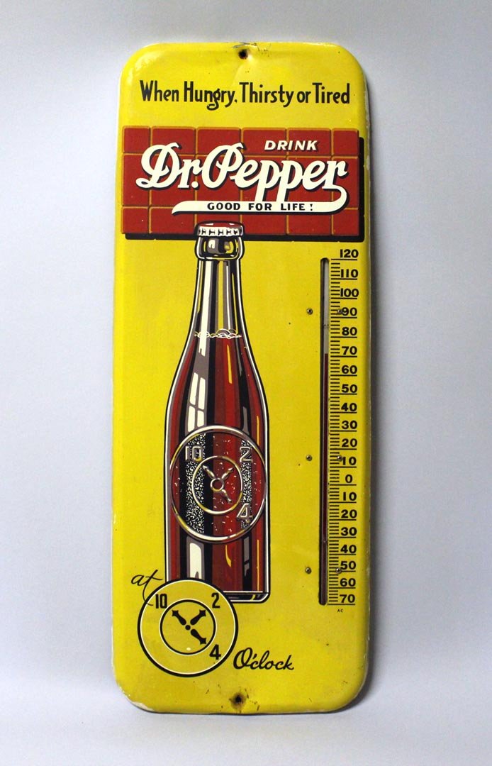 Dr. Pepper Advertising Thermometer (1 of 4)