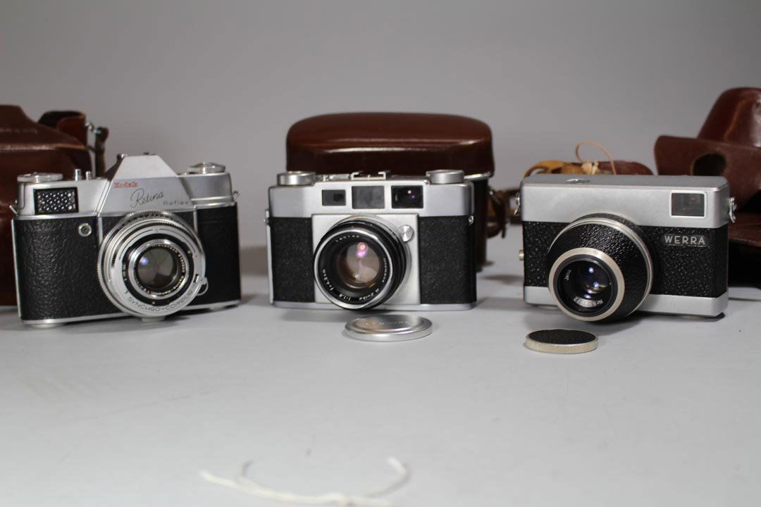 Group Of Three Cameras (1 of 4)