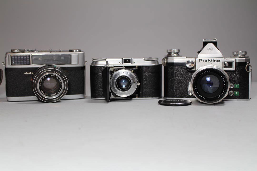 Group Of Three Cameras (1 of 4)