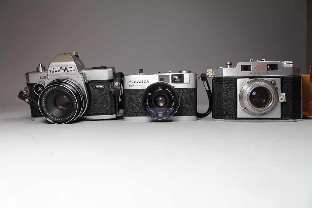 Group Of Three Cameras (1 of 3)