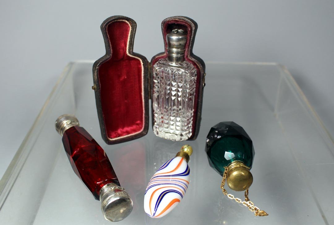 Group Of Four Scent Bottles (1 of 4)