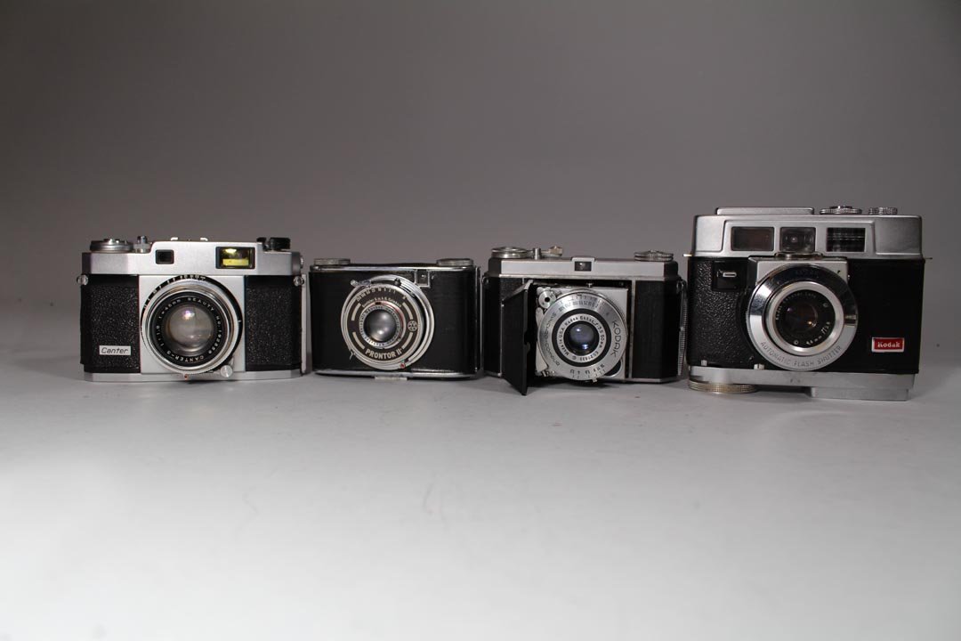 Group Of Four Cameras (1 of 2)