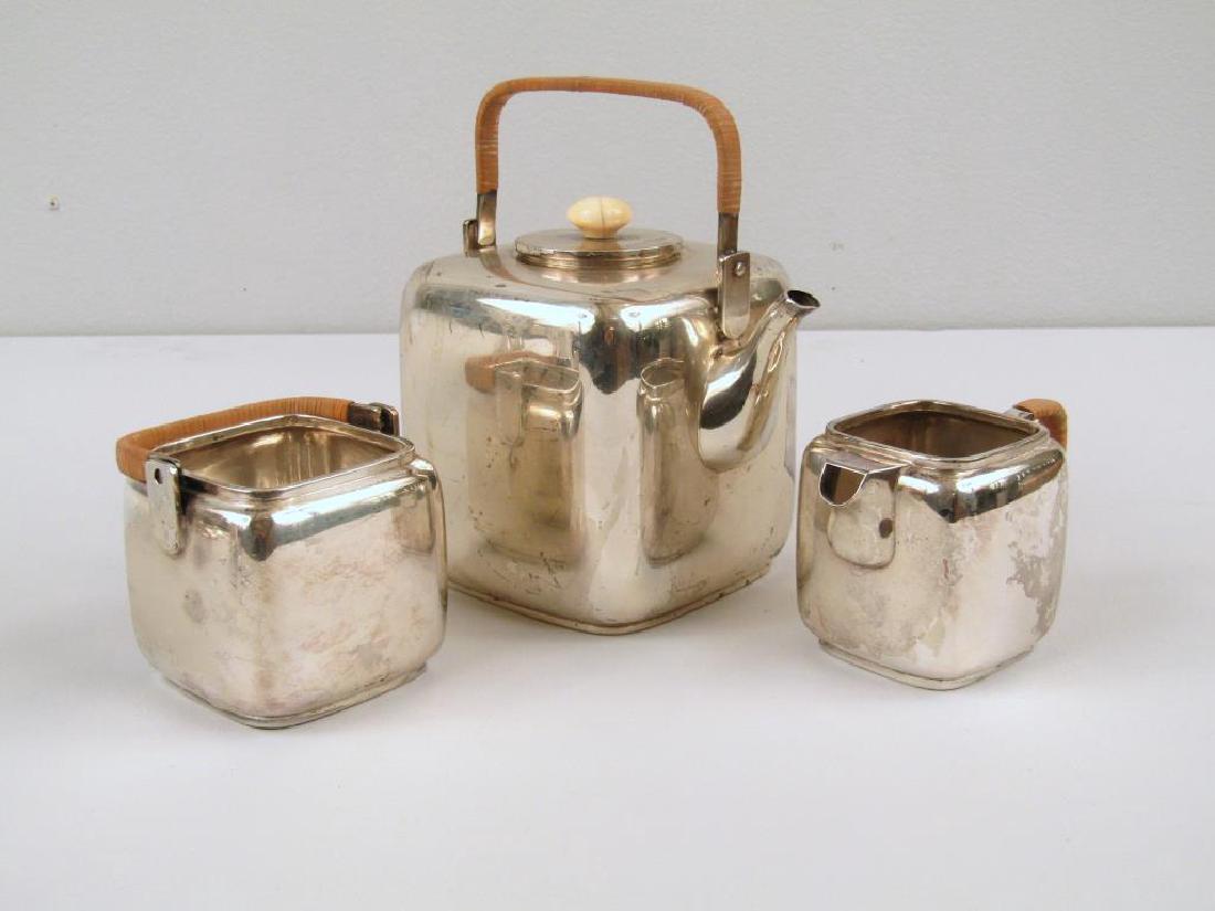 E. Dragsted Danish Sterling Silver Tea Set (1 of 5)