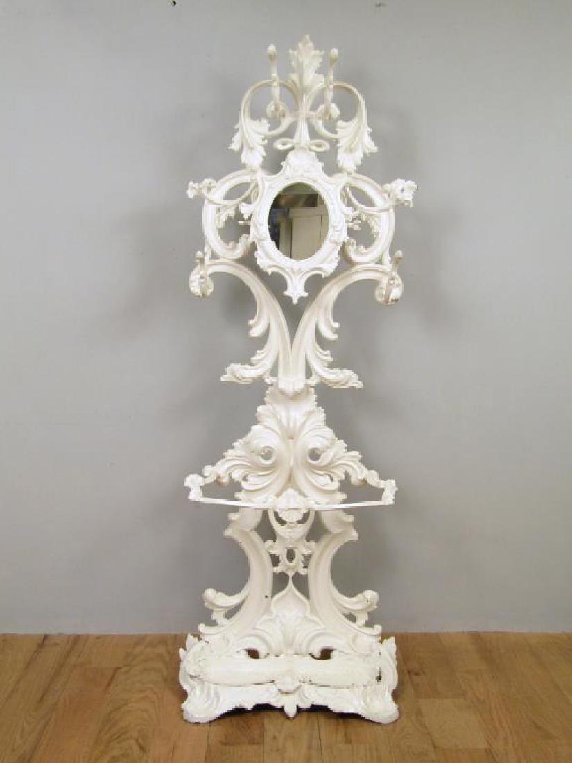 Victorian Style Painted Metal Hall Stand (1 of 6)