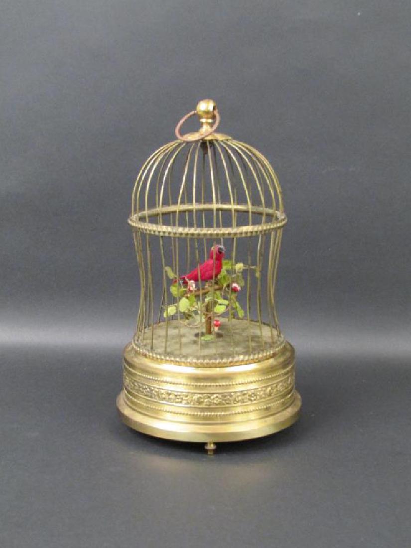 German Griesbaum Ken-D Birdcage Music Box (1 of 5)