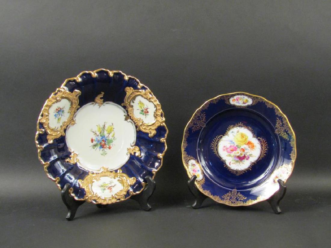2 Meissen Porcelain Decorative Plates (1 of 6)