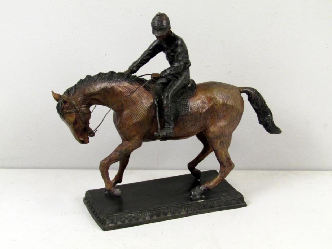 Bronze Equestrian Sculpture (1 of 5)