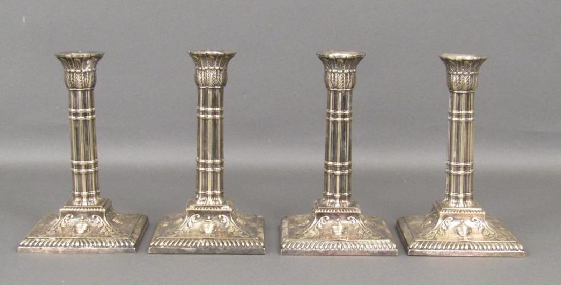 Set of 4 Harrison Brothers & Howson Candlesticks (1 of 6)